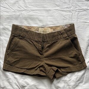 J. Crew Women's Tan Cargo Shorts